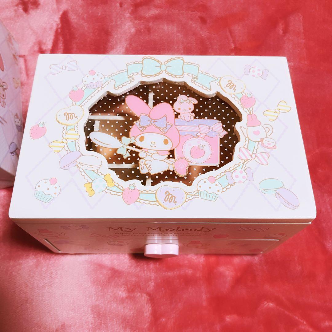 希少レア マイメロディ 木製チェスト ジュエリーケース 2013 サンリオ