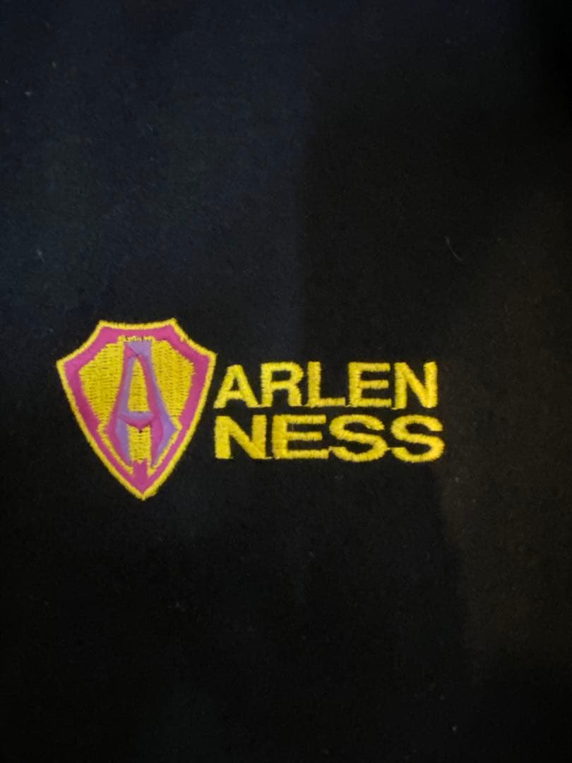 USA製 ゴールデンベア別注ARLEN NESS スタジャン ブラック