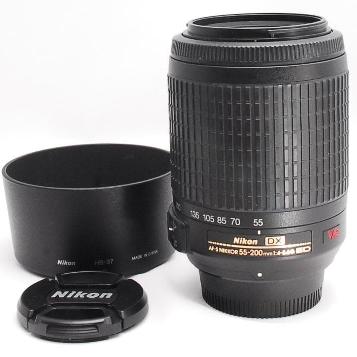 ♥ Nikon AF-S 55-200mm VR ♥純正望遠レンズ 手ぶれ補正 Amazon.co.jp: Nikon 望遠ズームレンズ AF-S DX VR Zoom Nikkor ED 55