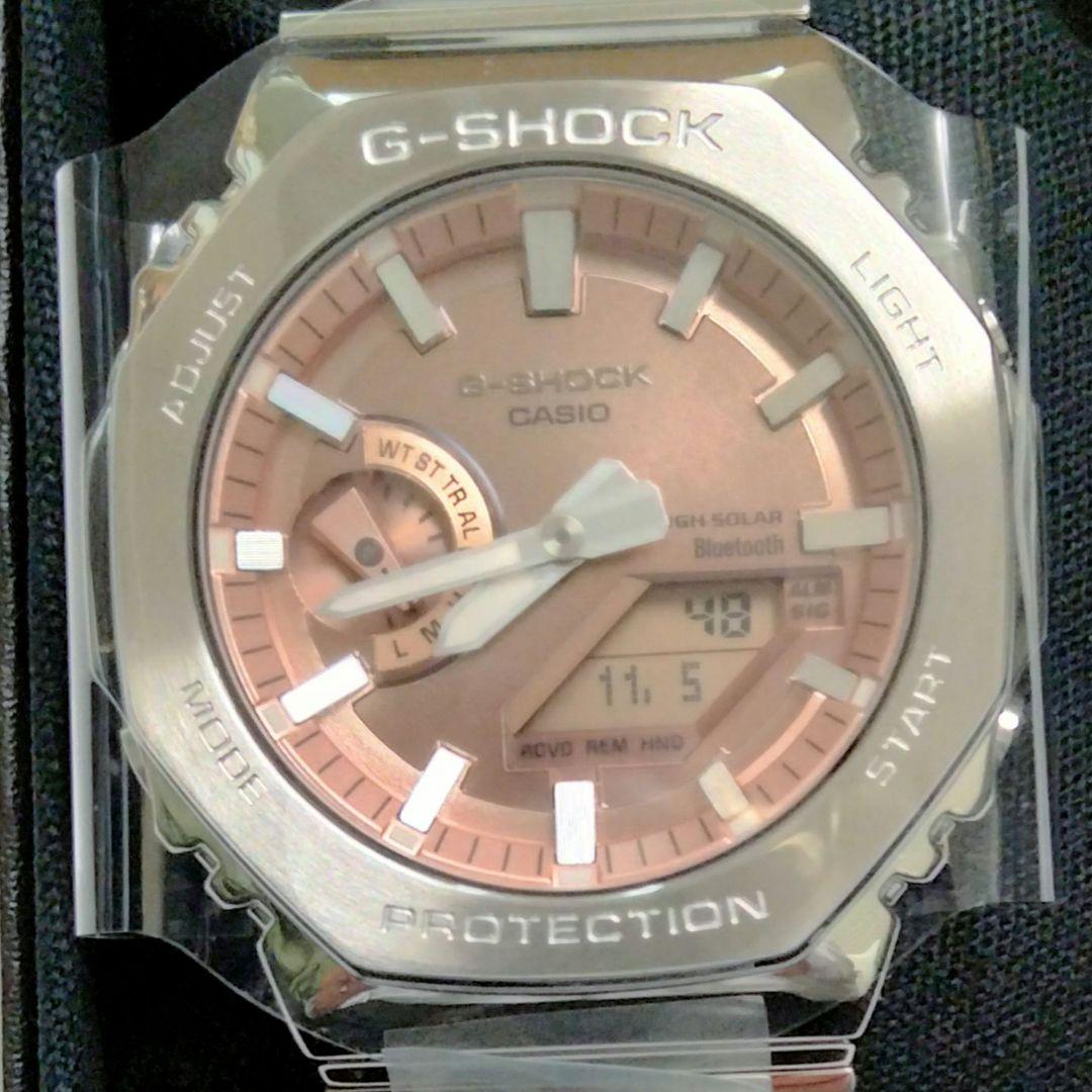 新品未使用 GM-B2100AD-5AJF シルバーフルメタル ローズゴールド