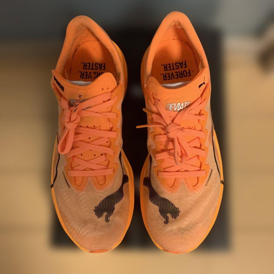 走行距離10キロ程度PUMA ディヴィエイトニトロエリート3 26.5cm