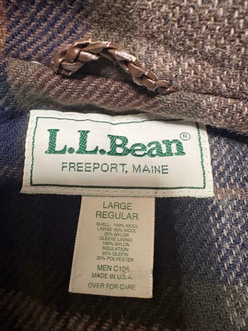 90s L.L.Bean エルエルビーン　ダッフルコート USA製