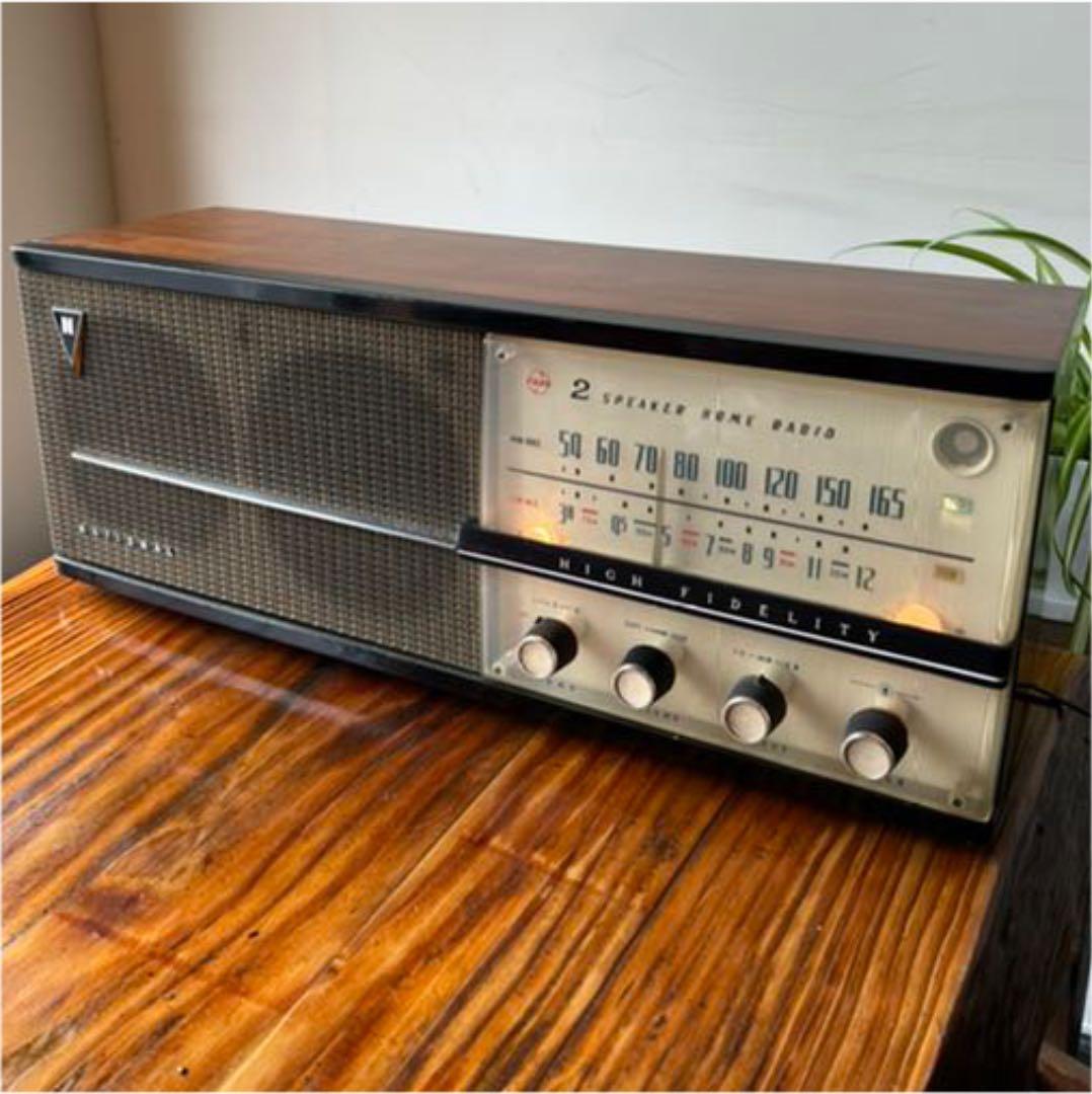 昭和レトロ 真空管 ラジオ アンティーク オブジェ - メルカリ