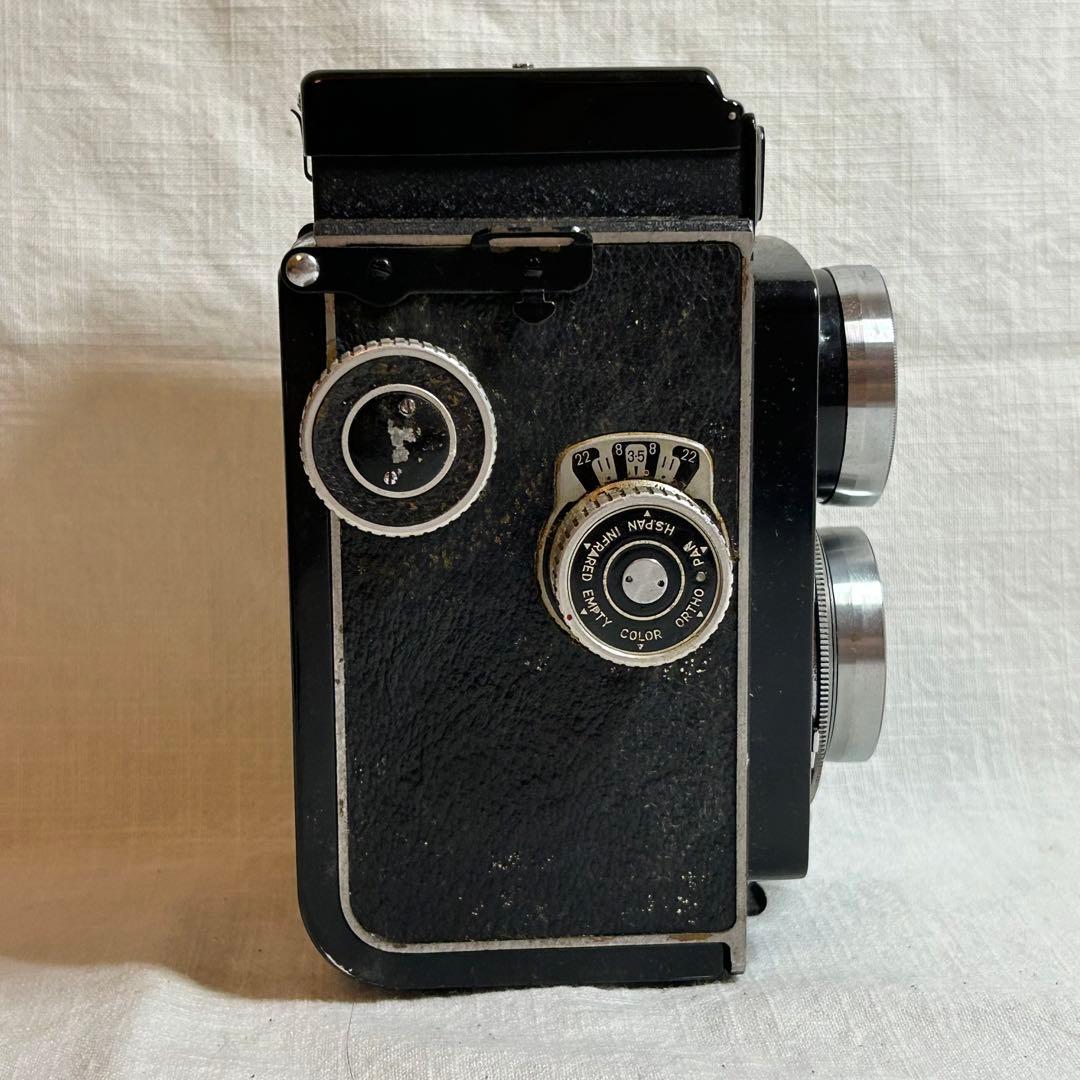 早い者勝ちタイムセール】KONIFLEX 二眼レフカメラ レザーケース付き