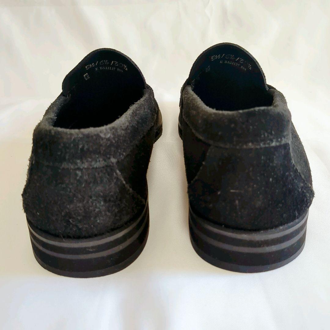 G.H.BASS weejuns ships別注 ローガンLOGAN 黒スエード