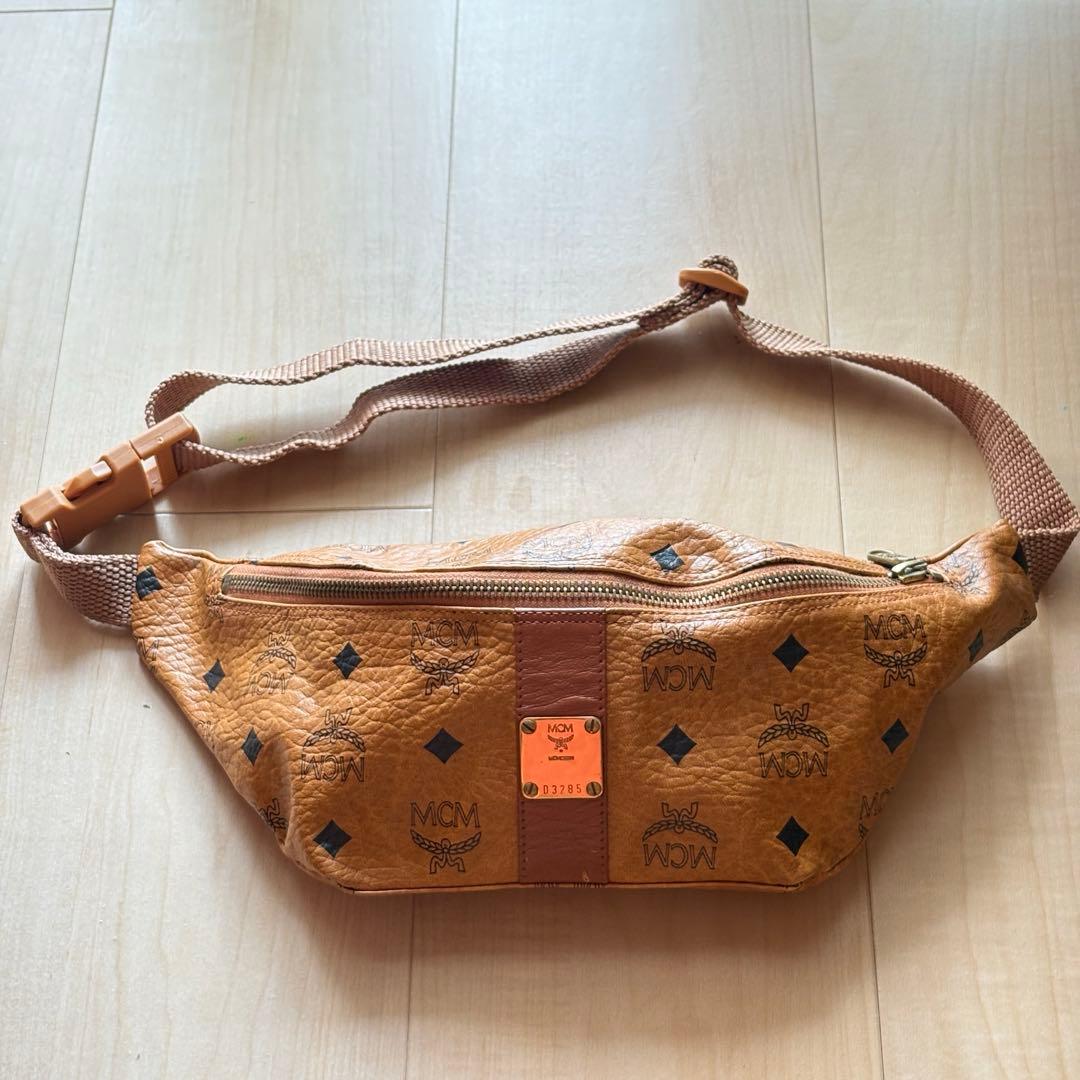 【美品】エムシーエム　ウエストポーチ MCM（エムシーエム） ウエストポーチ ウエストバッグ MCM/エムシーエム
