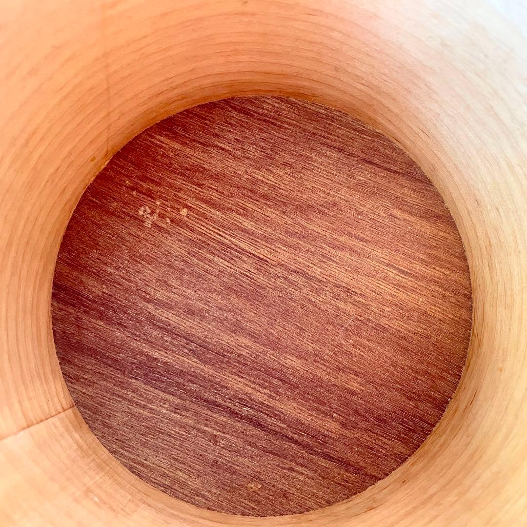 木製蓋付きビスケットジャー キャニスター入れ持ち手ハンドル