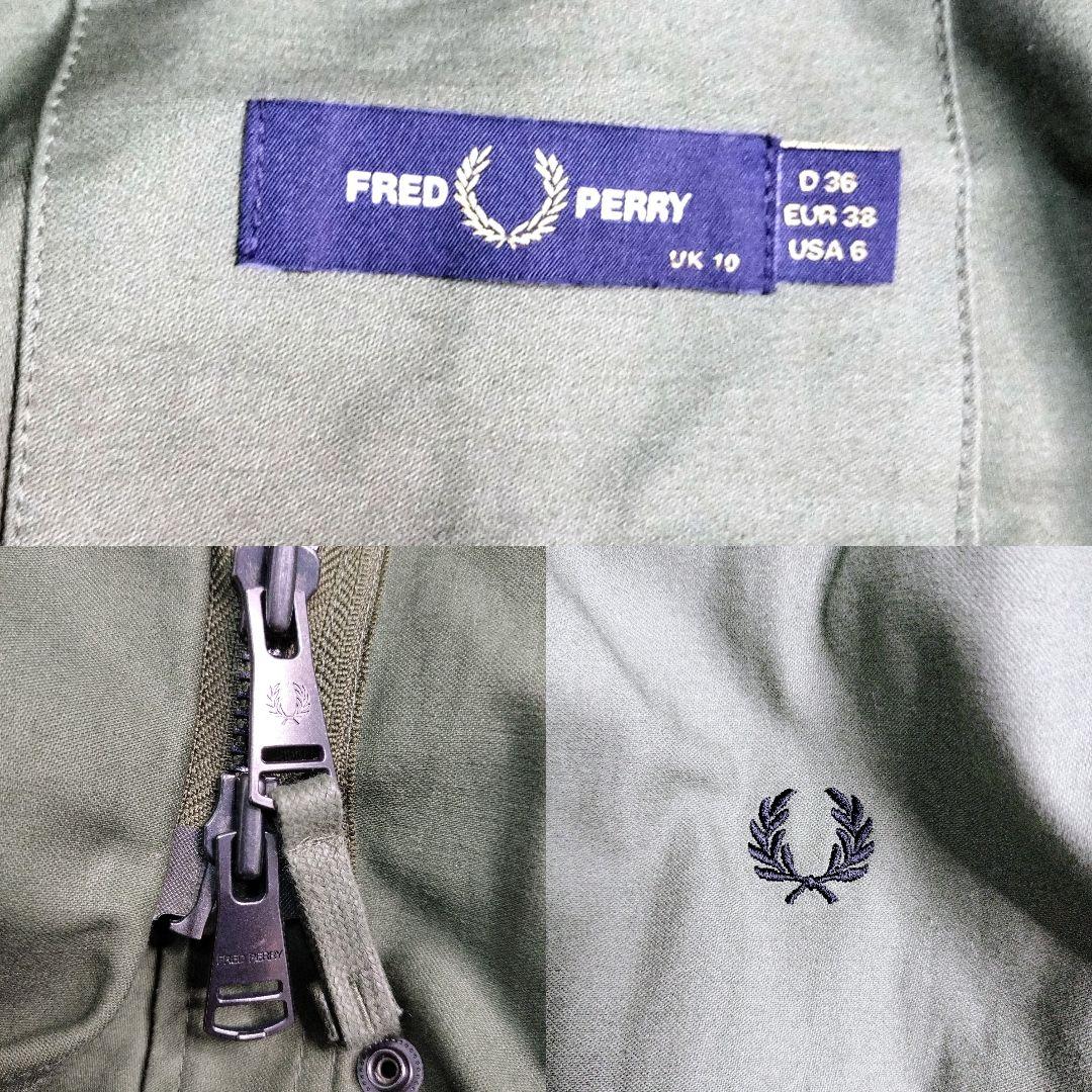 美品】 フレッドペリー 5way 中綿 モッズコート ロング カーキ - メルカリ