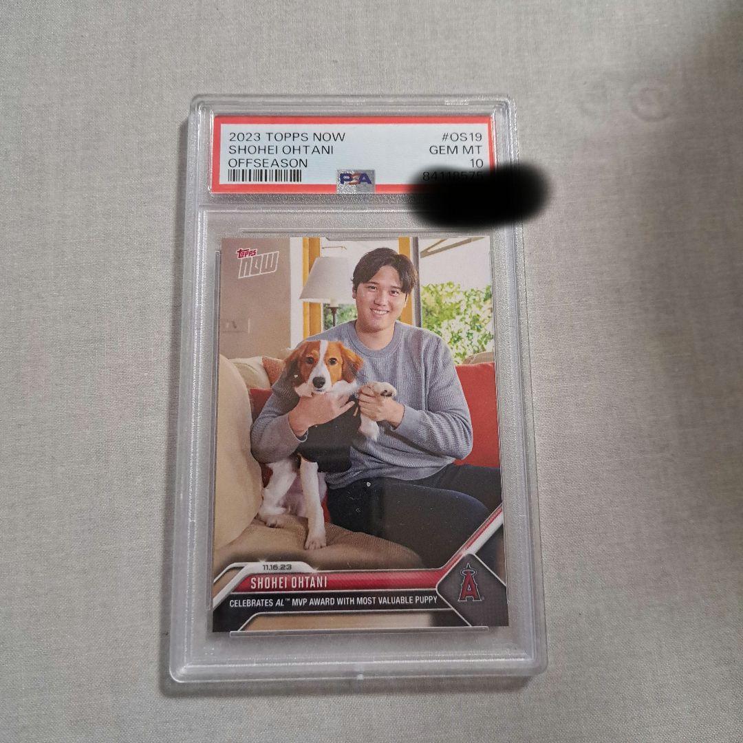 O*a様 【PSA10】2023 Topps Now 大谷翔平 PSA10 2023 Topps Now OS16 大谷翔平 MVP エンゼルス｜Yahoo!フリマ
