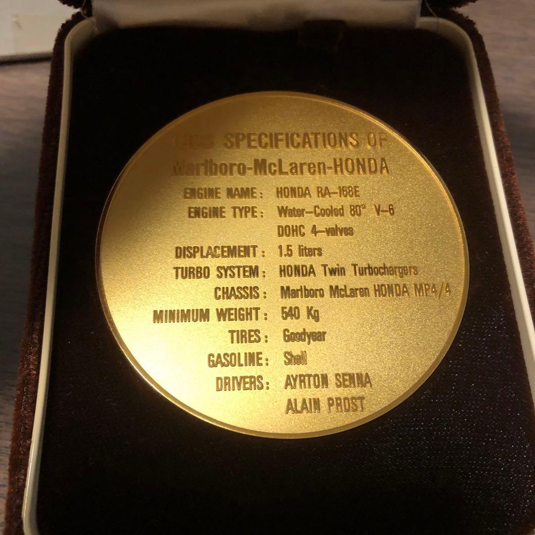 アイルトン・セナ 1988年 F1 世界選手権 優勝メダル - メルカリ