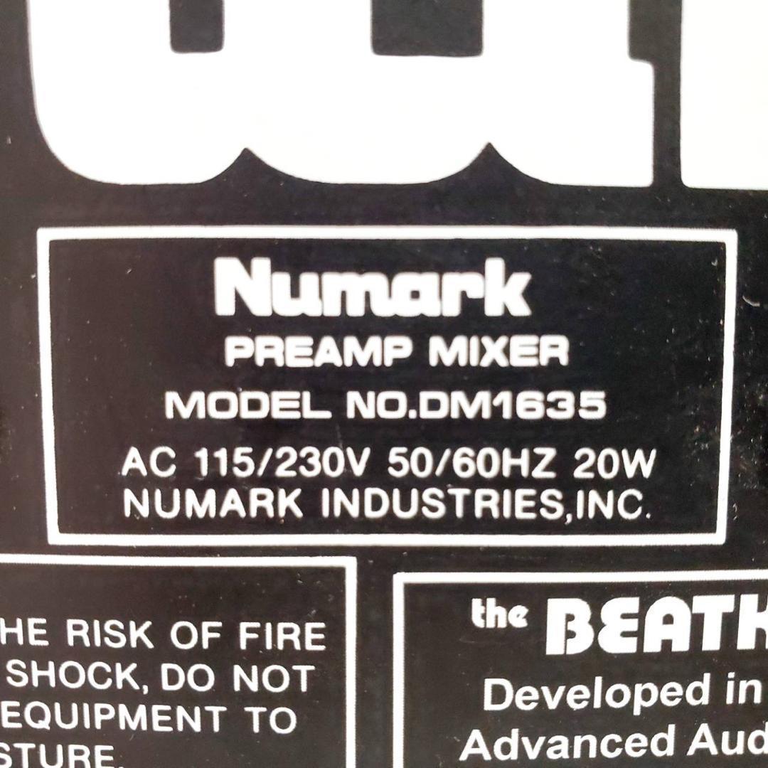 現状品・通電確認済】Numark DM1635 高性能 4ch DJミキサー - メルカリ