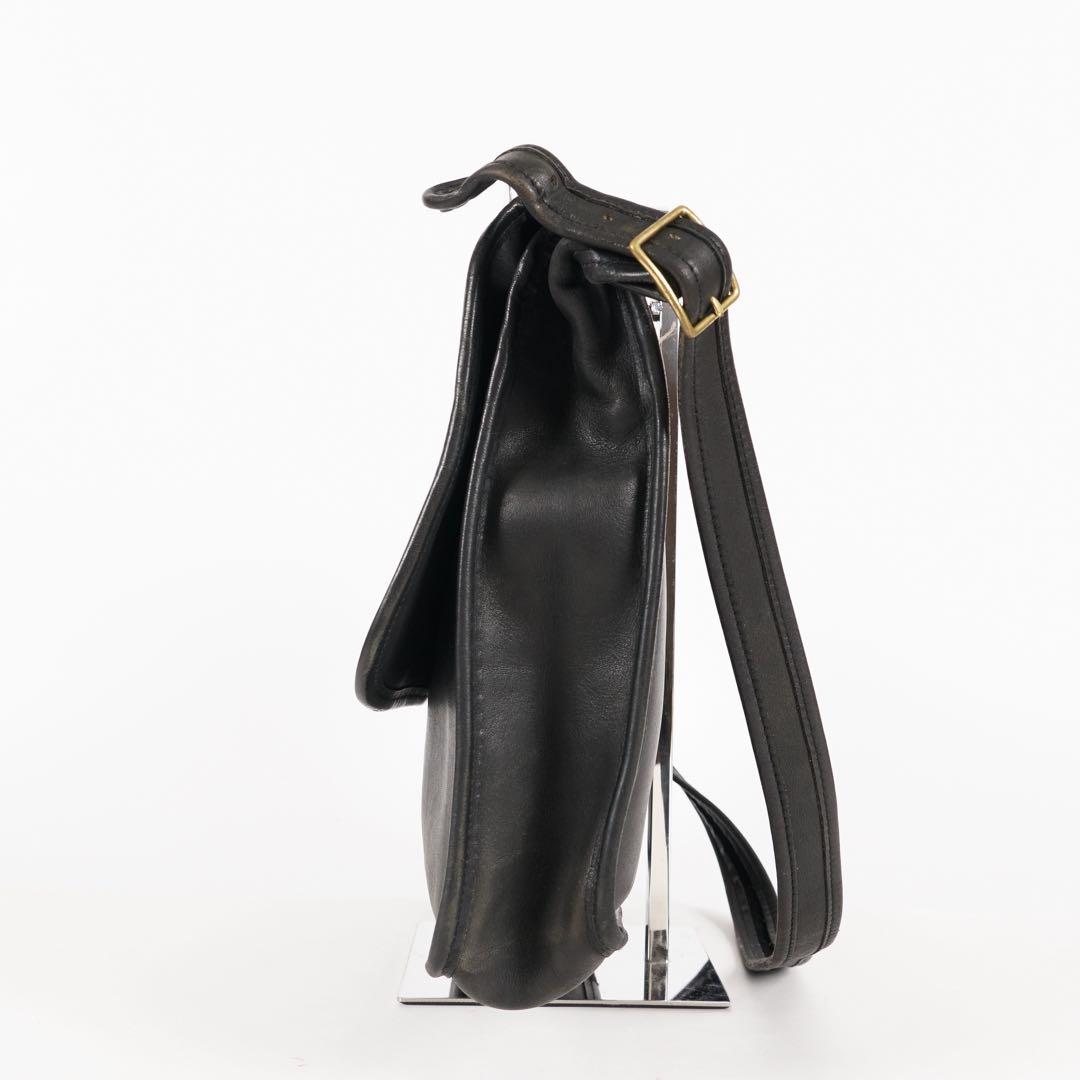 美品 OLD COACH ブリーフケース ビジネスバッグ ターンロック レザー