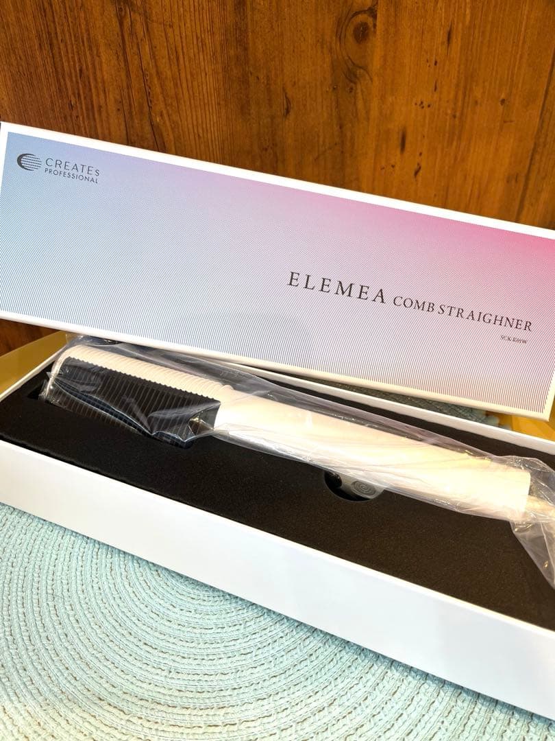 ヘアアイロン ELEMEA COMB STRAIGHTENER 楽天市場】【公式店】 クレイツ エレメア コームストレイナー