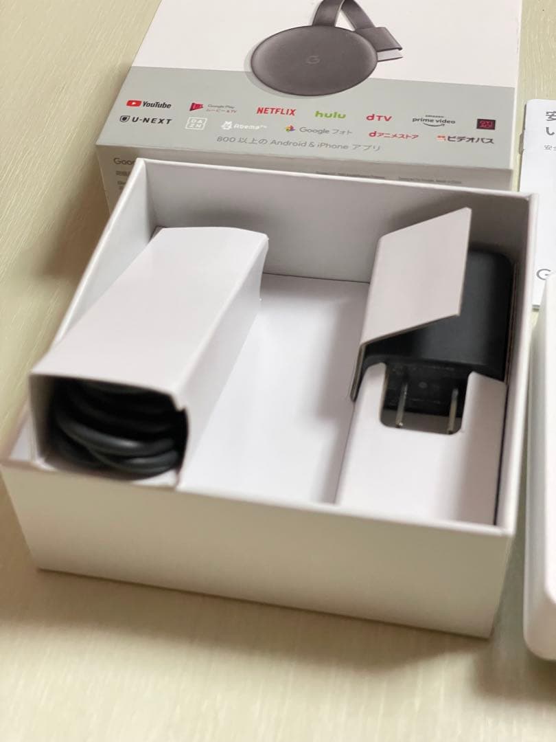 Google Chromecast 第3世代 箱あり NC2-6A5 - メルカリ