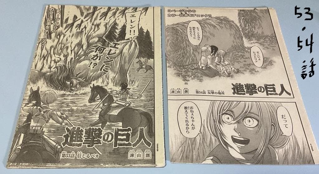 別冊少年マガジン「進撃の巨人」切り抜き29点セット - メルカリ