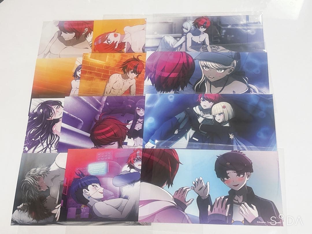 HUNDRED LINE　ハンドラ　コミケ106　ご褒美ビジュアルカード　12種 HUNDRED LINE コミケ106 ご褒美ビジュアルカード 全12種 - メルカリ