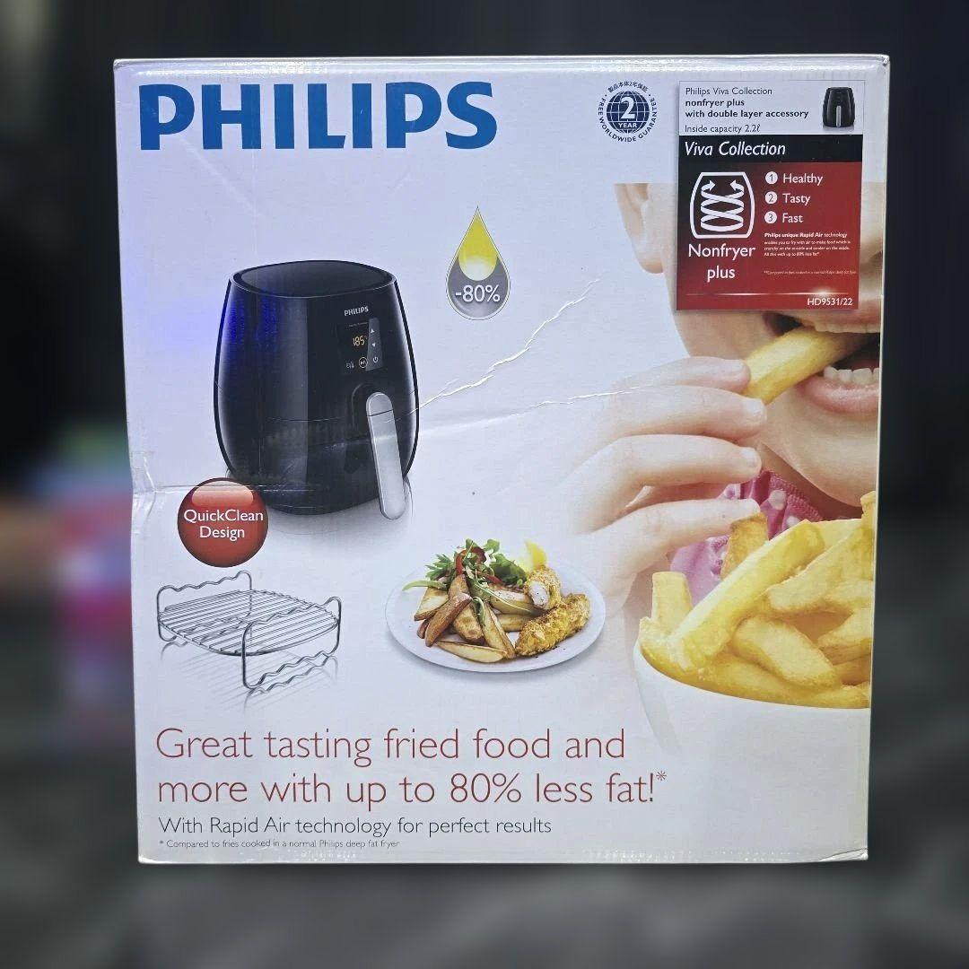 【新品】フィリップス ノンフライヤー プラス ダブルレイヤー HD9531/22 Amazon.co.jp: フィリップス ノンフライヤー プラス ダブルレイヤー