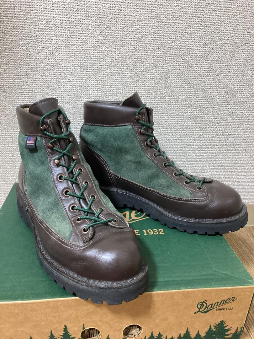 DANNER ダナーエクスプローラー 33802 US8.5EE グリーン - メルカリ