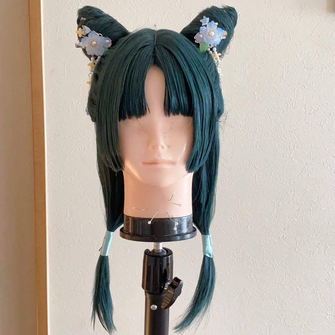 薬屋のひとりごと 猫猫 セット済み コスプレ 完成ウィッグ 月精 - メルカリ