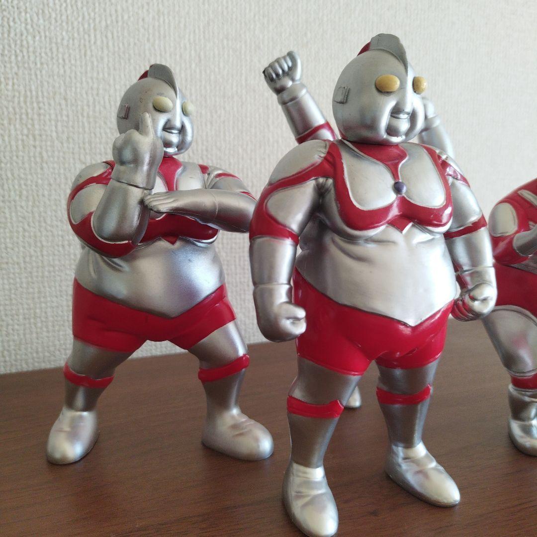 人気　可愛い　チームデブトラマン　ぽっちゃり　特撮　ソフビ