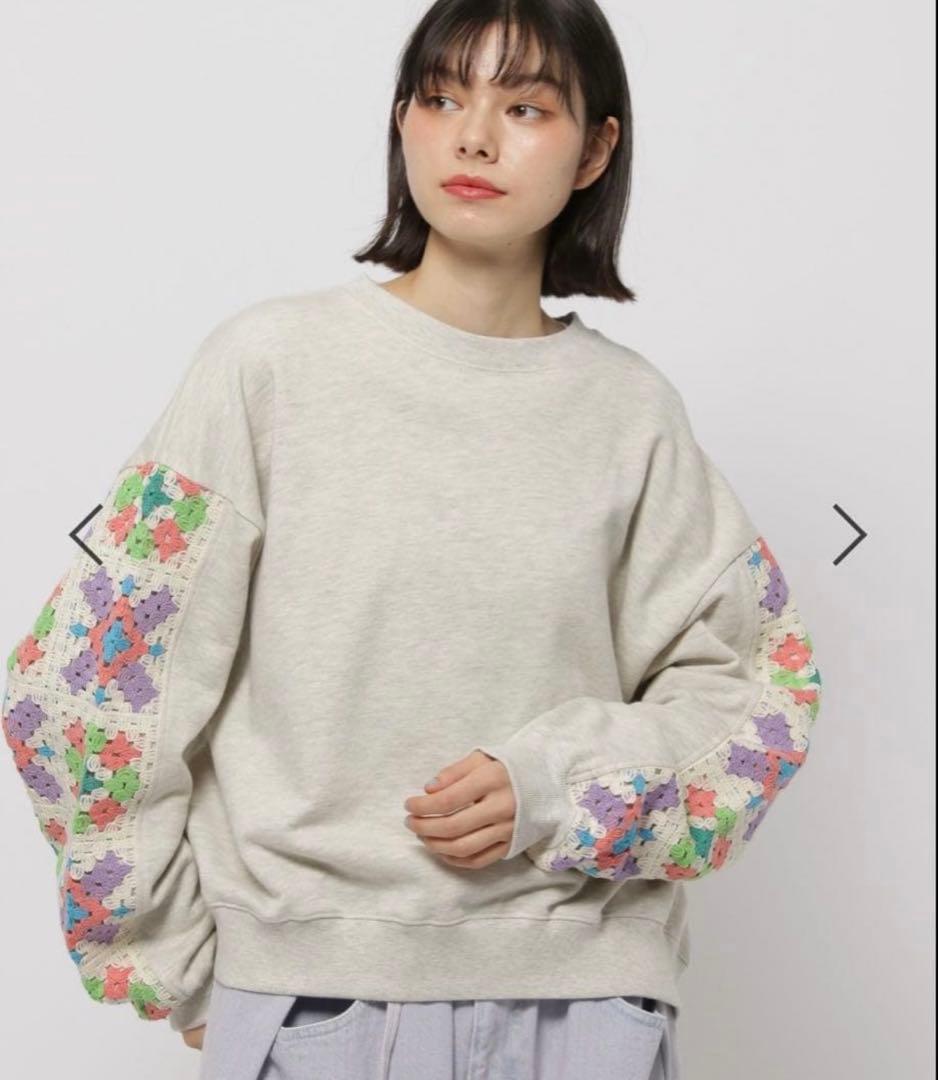 niko and… クロシェコンビプルオーバー - メルカリ