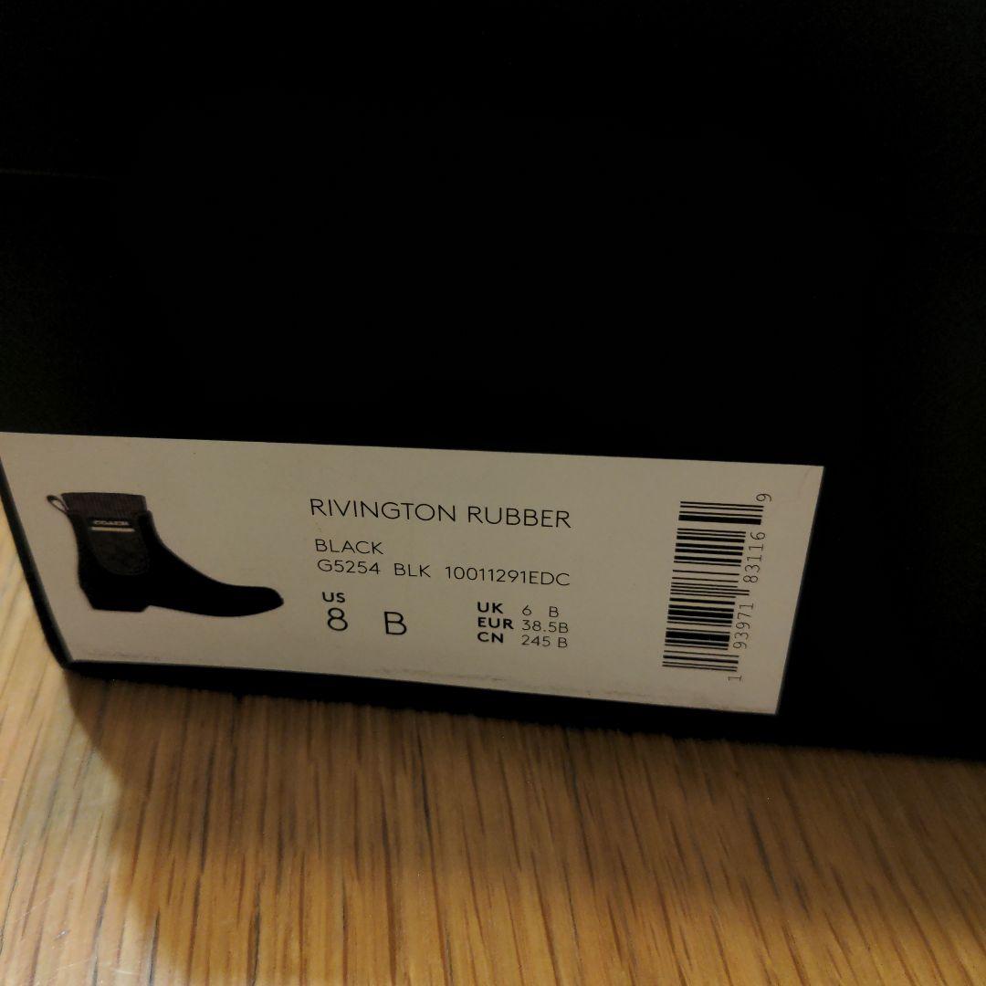 佐藤さま専用】COACH コーチ レインブーツ サイドゴアブーツ - メルカリ