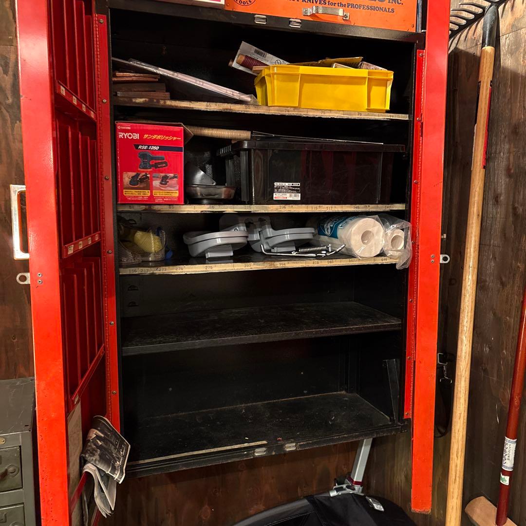 Motorcraft キャビネット ビンテージ firestone ガレージ - メルカリ