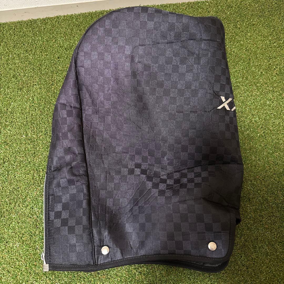 XXIO ゼクシオ キャディバッグ 軽量 2.2kg 9.5型 ブラックチェック