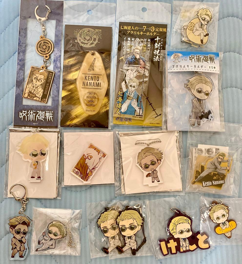 呪術廻戦 七海建人 グッズ 缶バッジ アクスタ アクリルスタンド 津田健次郎