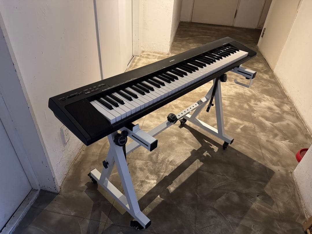 Yamaha NP30 電子ピアノ・脚・ペダルセット YAMAHA P-145B ブラック 電子ピアノ 88鍵盤 Xスタンド・ダンパーペダル