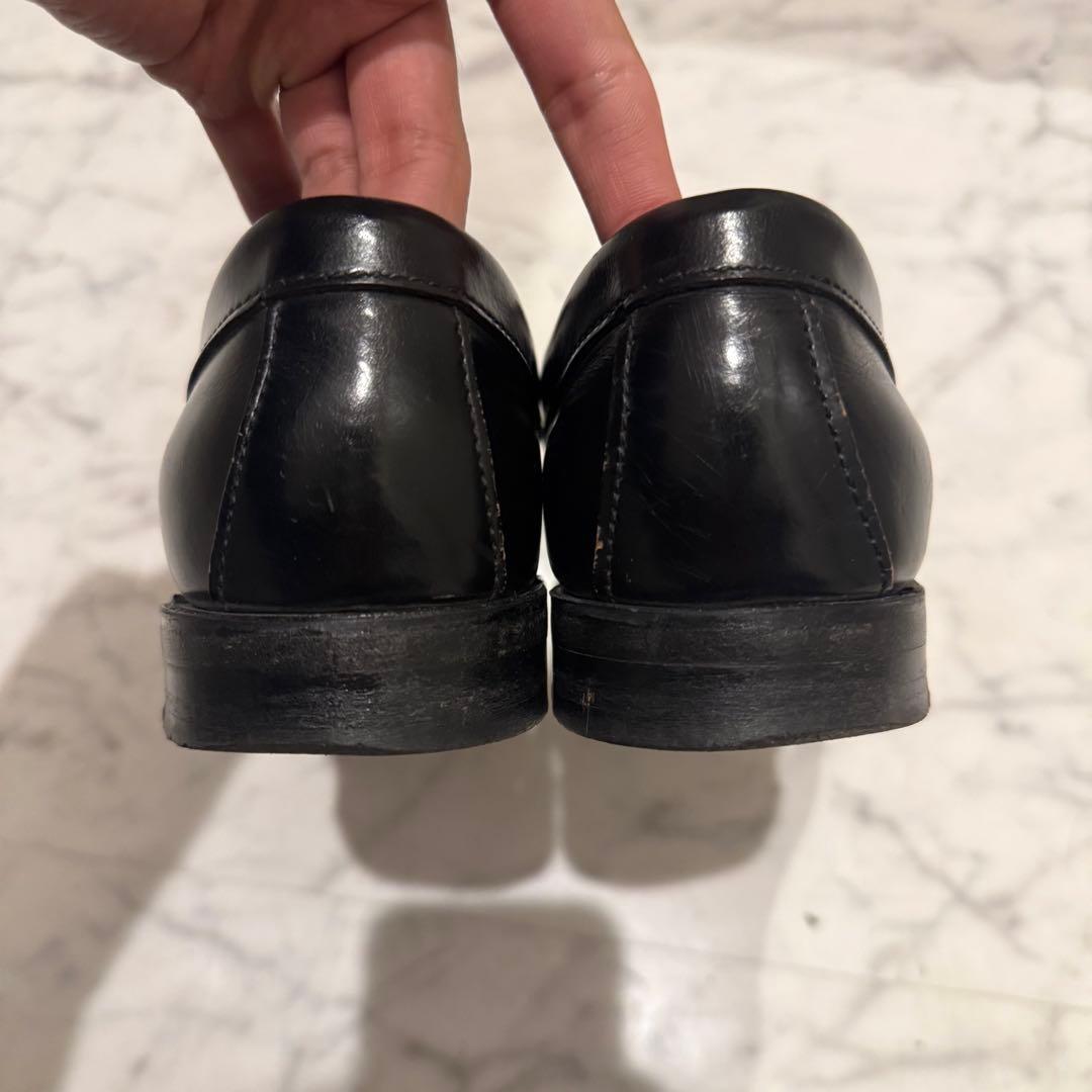 G.H.BASS ローファー　WEEJUNS レザー　黒　Logan