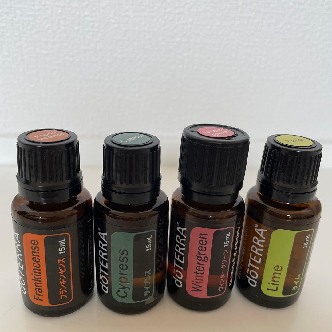 【新品】フランキンセンス、サイプレス、ウィンターグリーン、ライム 新品】フランキンセンス、サイプレス、ウィンターグリーン、ライム
