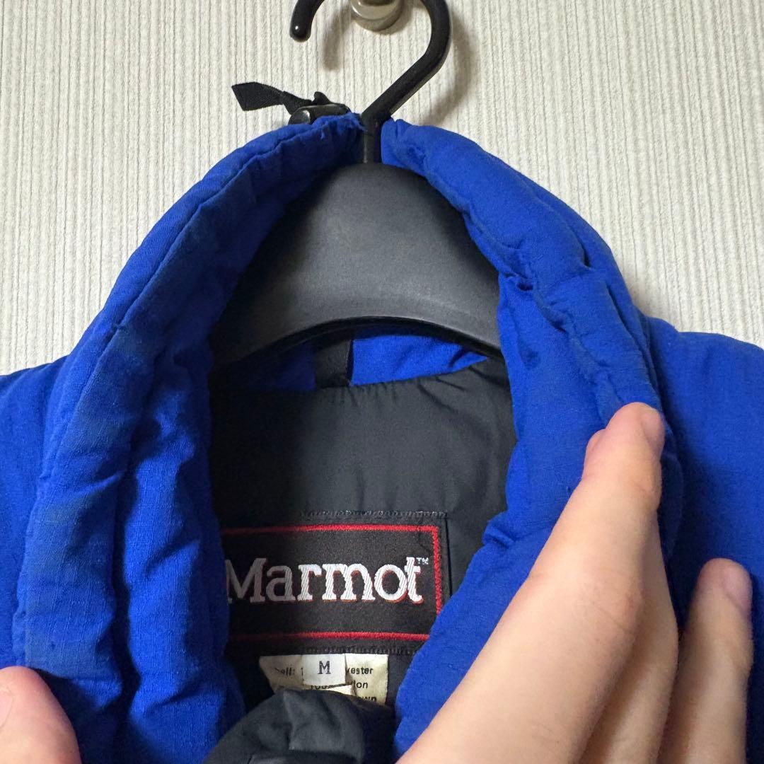 marmot マーモット ダウンジャケット ブルー 青 20周年 90s