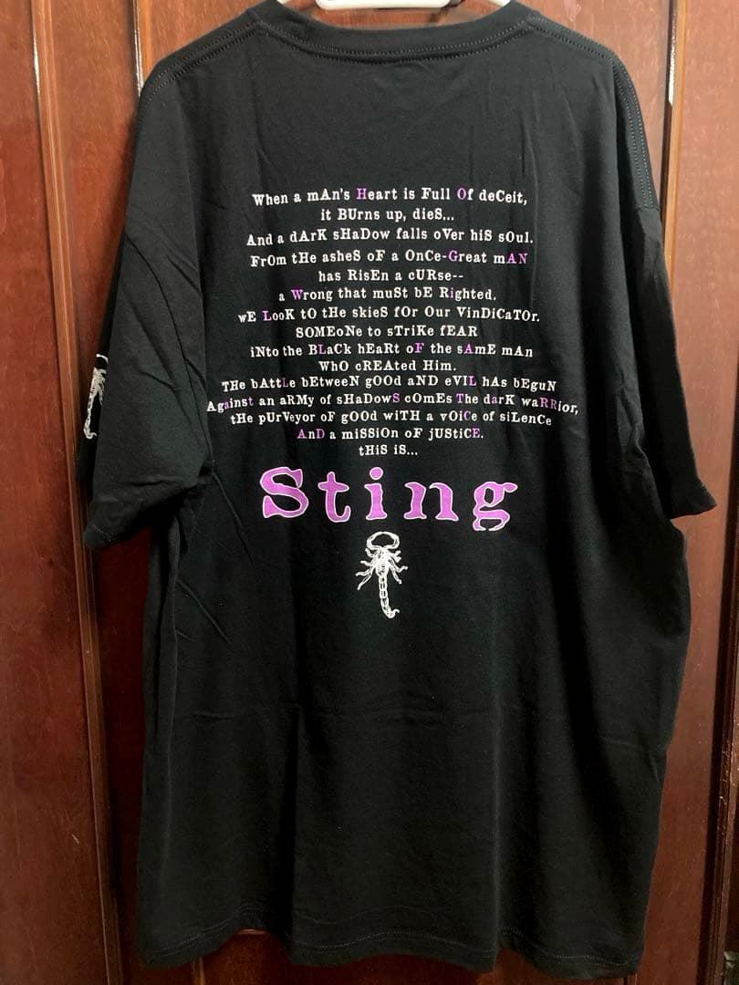 激レア スティング Tシャツ 2XL WWE WWF WCW nWo STING - メルカリ