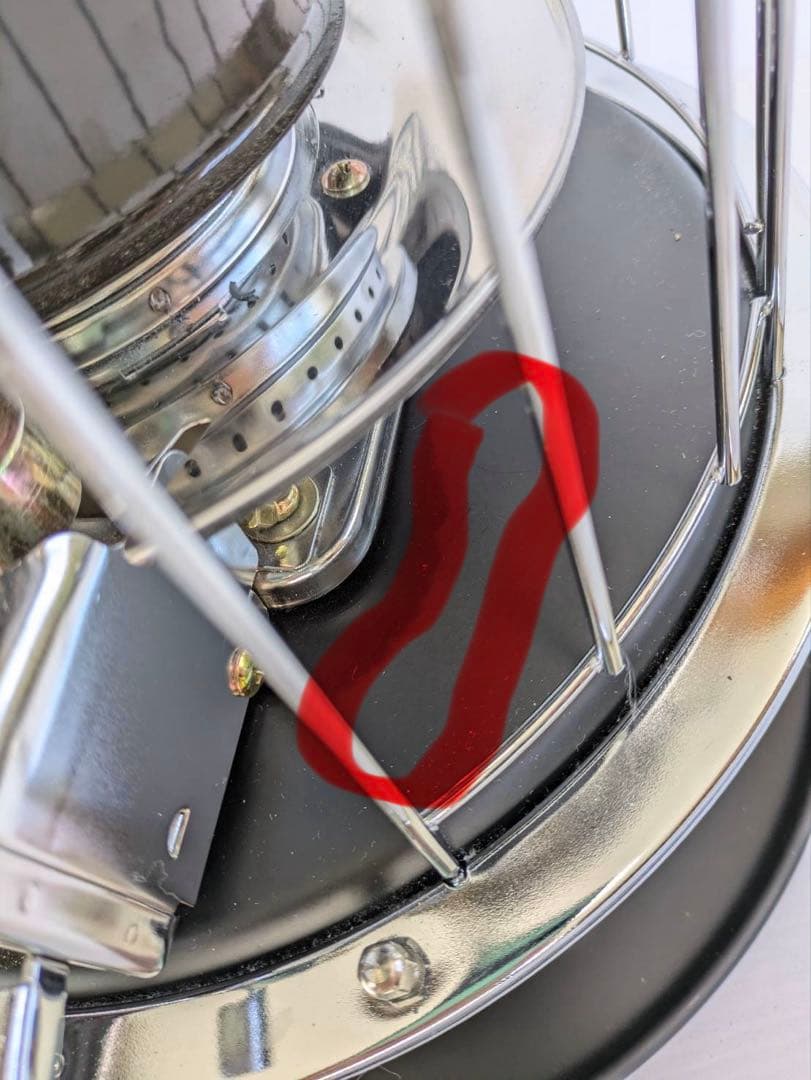 アルパカ＋ストーブ TS-77NC 暖房面積目安 13～17㎡