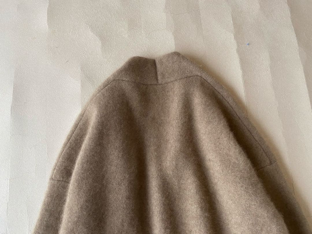 トゥモローランドTOMORROWLANDラクーンヘアリーWフェイスコーディガン