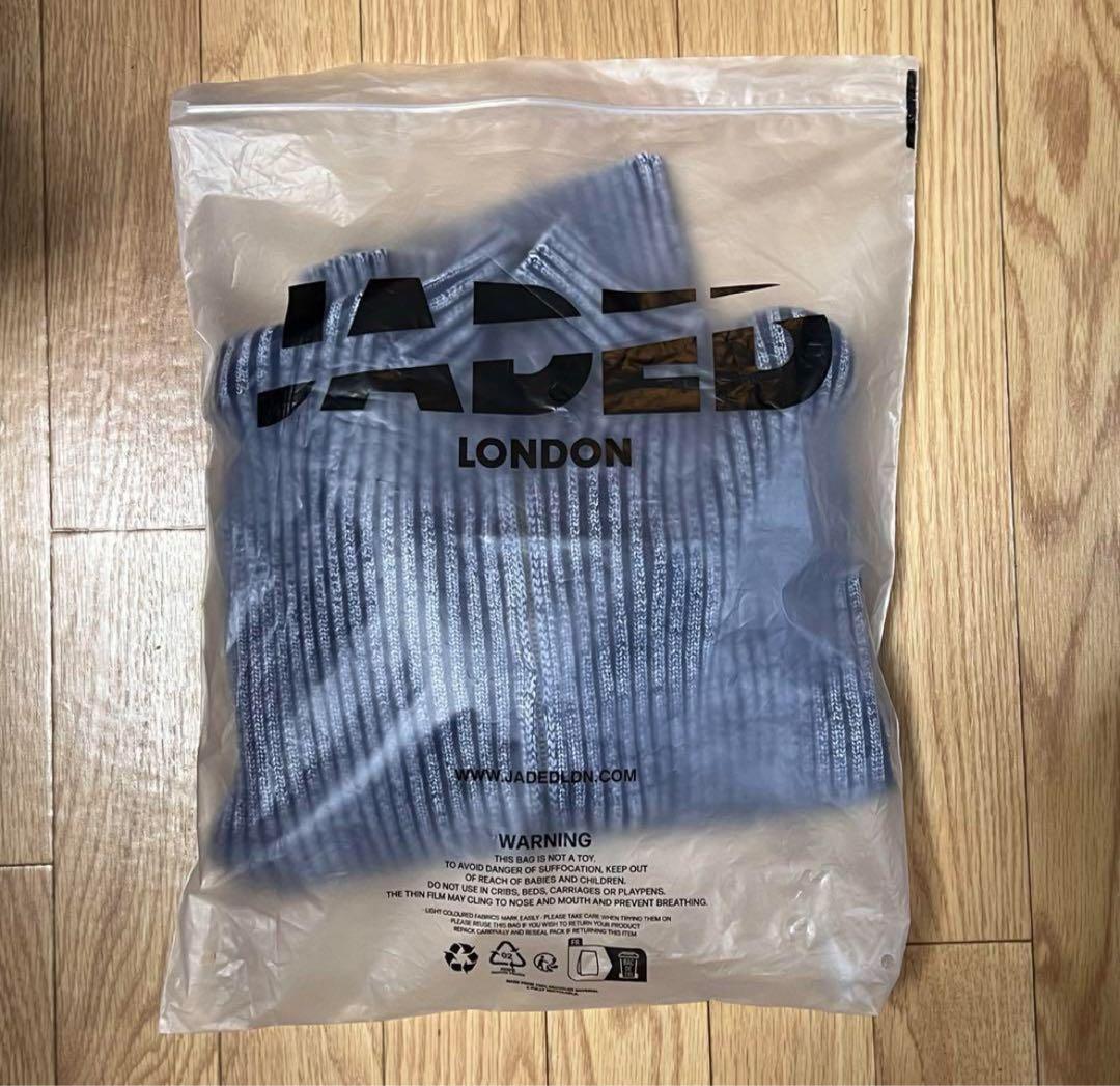 JADED LONDON Lucid Knit Track Top 短丈 - メルカリ