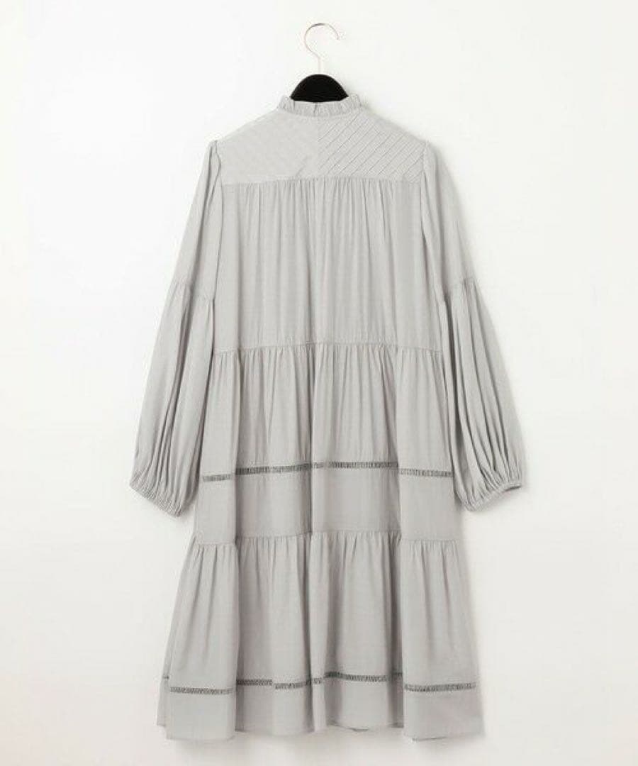 グレースコンチネンタル ピンタックカットワークチュニック