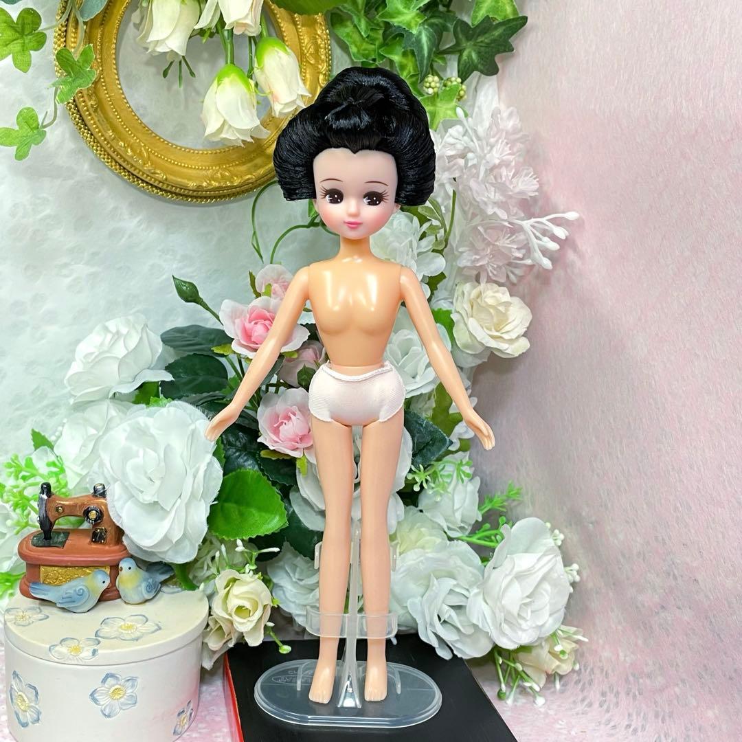 リカちゃん 日本髪風 本体のみ ☆リユース ハンドメイド - メルカリ