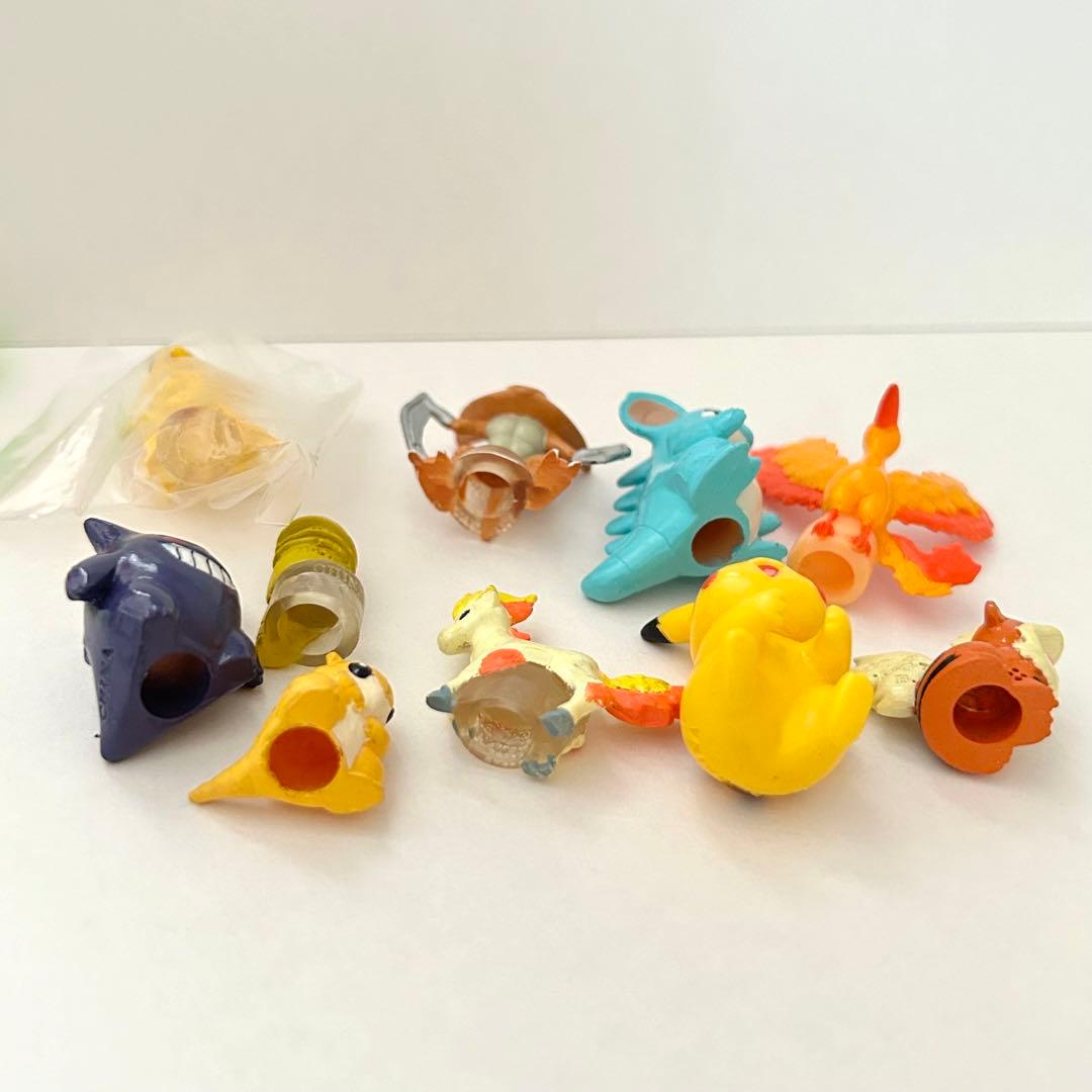 ポケモン 鉛筆キャップ フィギュア 15個 まとめ売り 初期 当時物