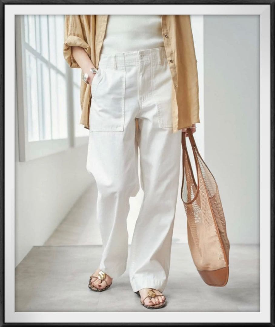 生成り色の地にきらきらと煌めきが美しいアンティークのマジョリカお召