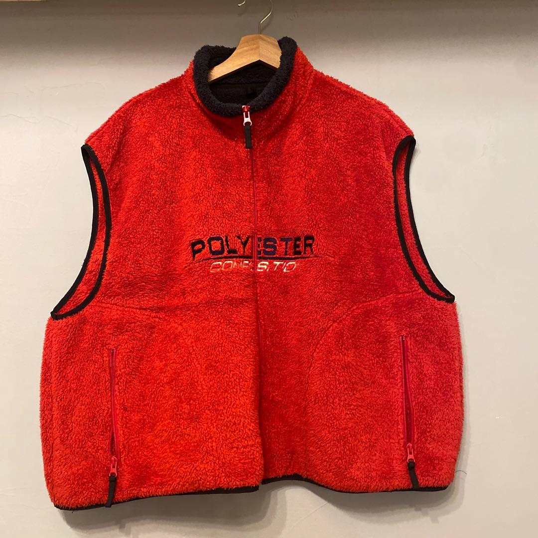 トップス doublet 18aw POLYESTER FLEECE VEST 楽天市場】【中古】doublet | ダブレット POLYESTER FLEECE VEST