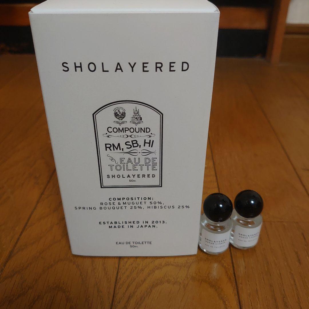 SHOLAYERED Eau de Toilette 50ml ショーレイヤード 試してみた】ショーレイヤードオードトワレ アリアシトラス SHOLAYERED