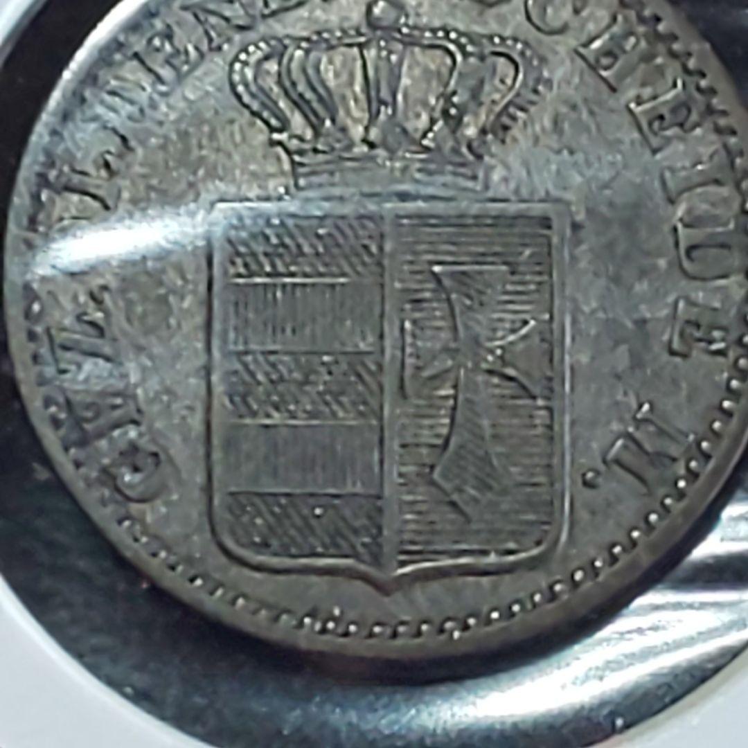 1858年 オーストリア 1 GROSCHEN 銀貨 - メルカリ