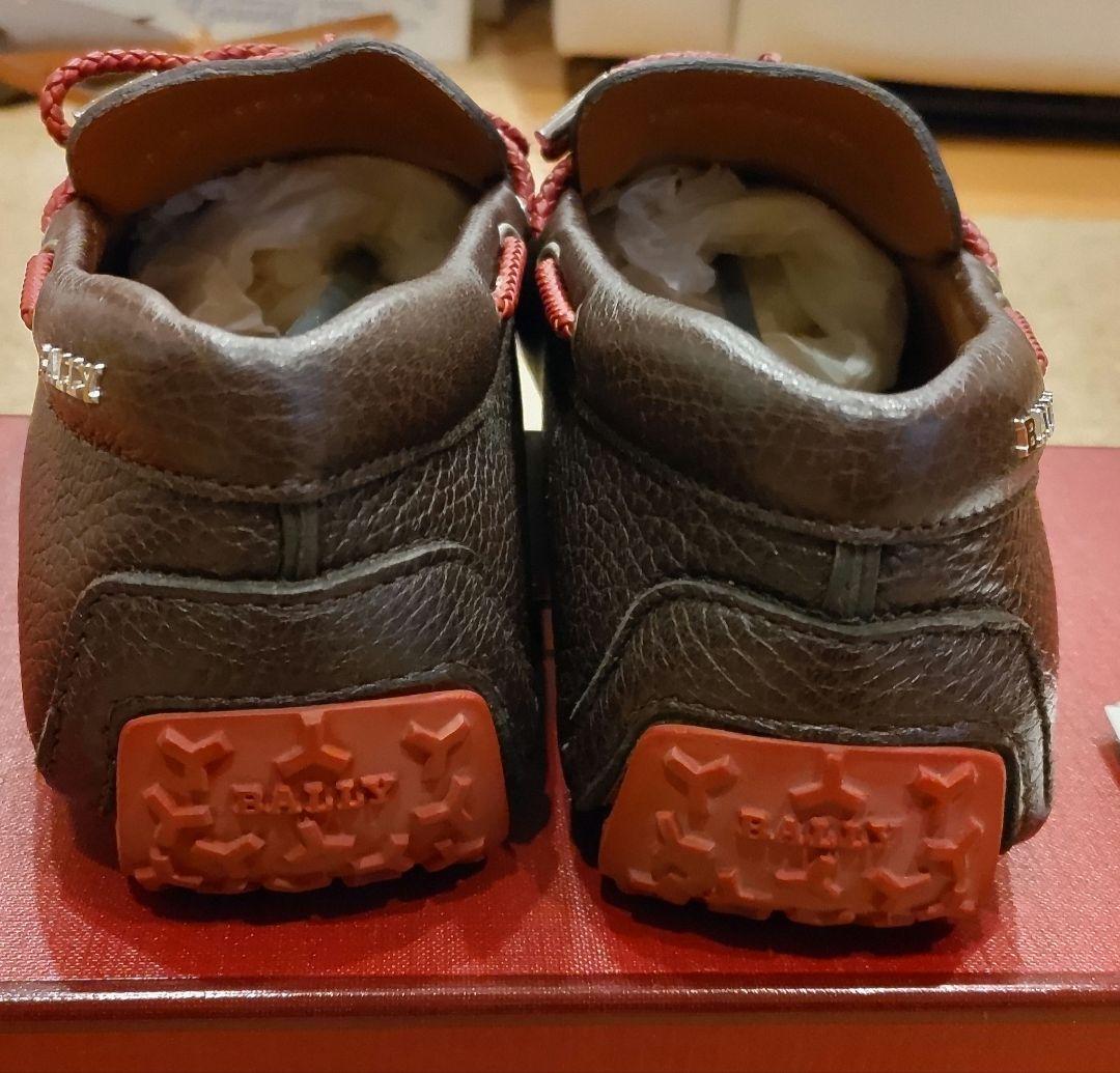 新品未使用バリーBALLYドライビングシューズ　26.5cm 茶