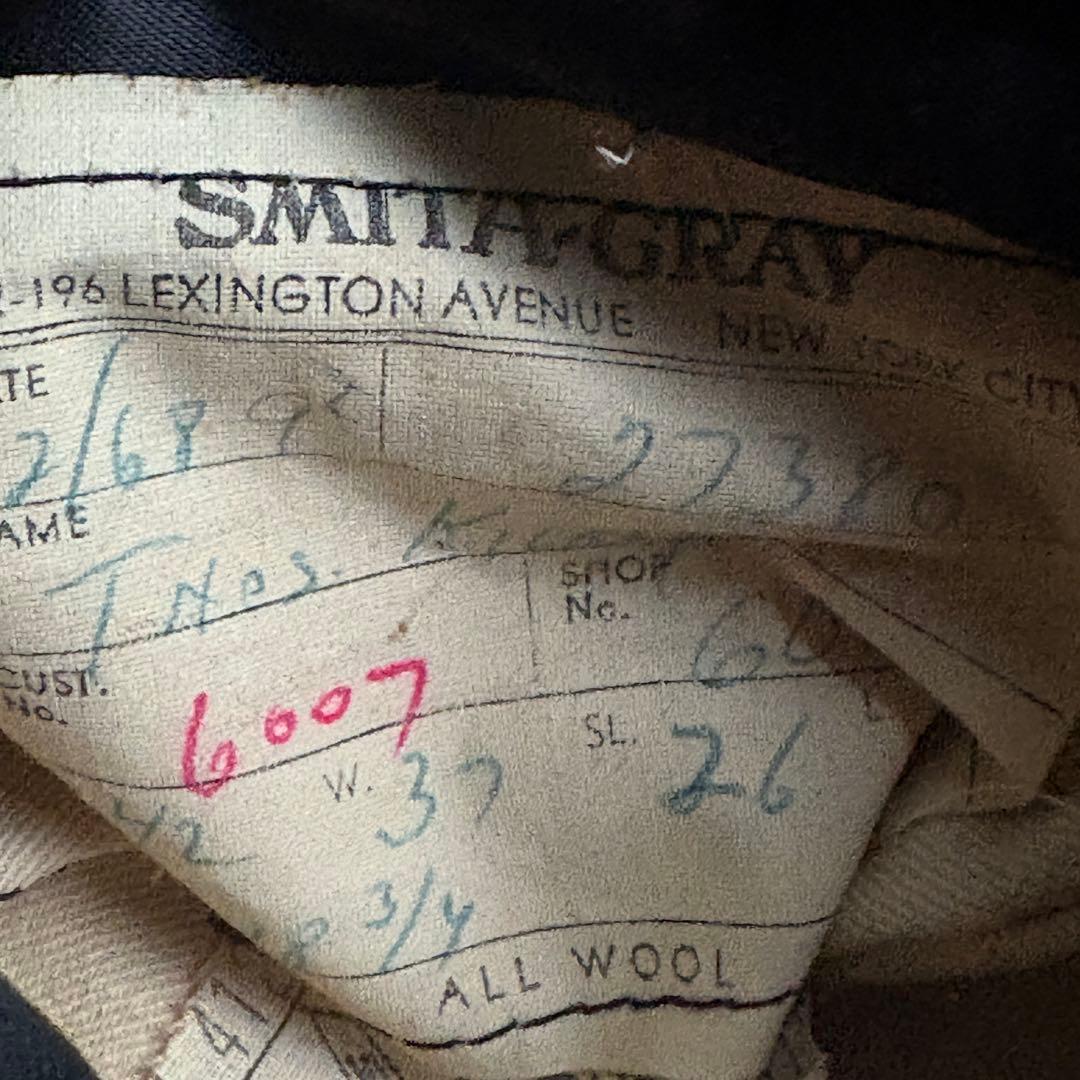 NYPD ポリスコート Smith-Gray 70sヴィンテージ オールウール - メルカリ