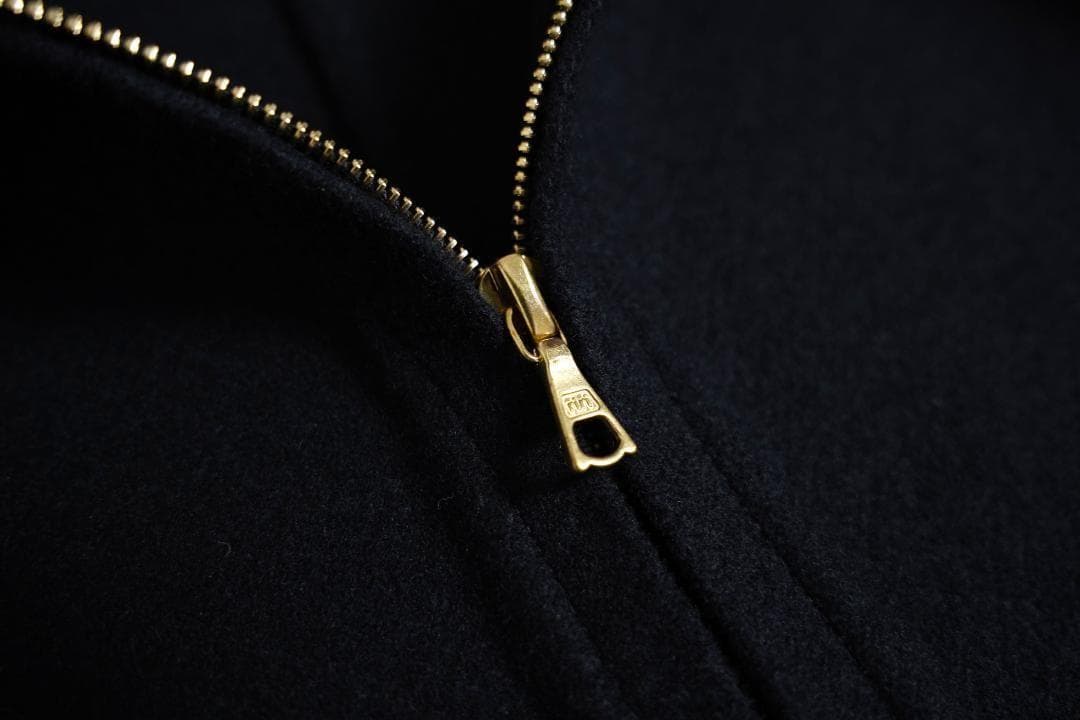 349y*定17万 美品 ブラミンク ダブルフェイス フーデッド コート