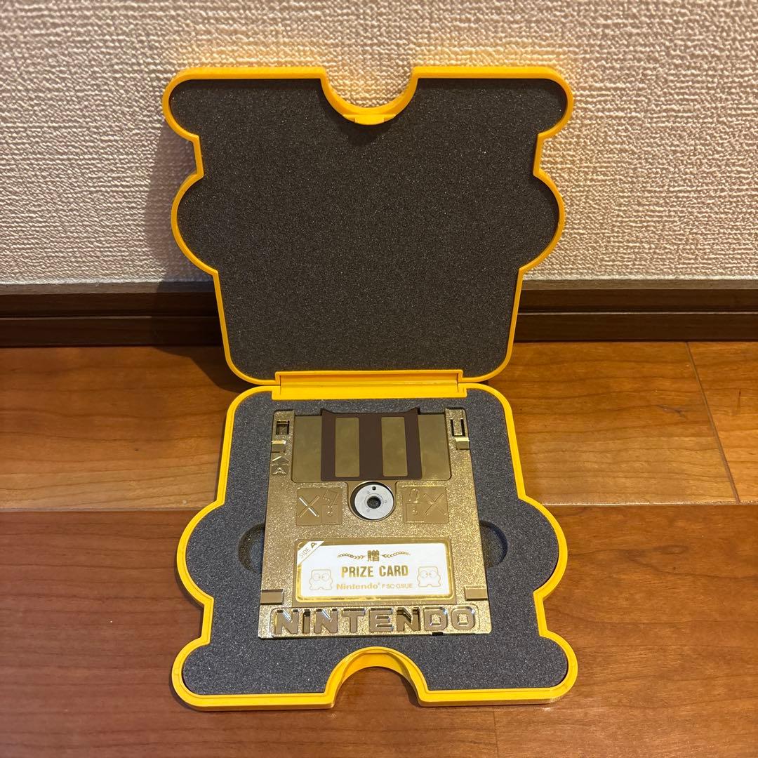 非売品 任天堂ディスクシステム ゴールドディスクマリオゴルフJAPAN