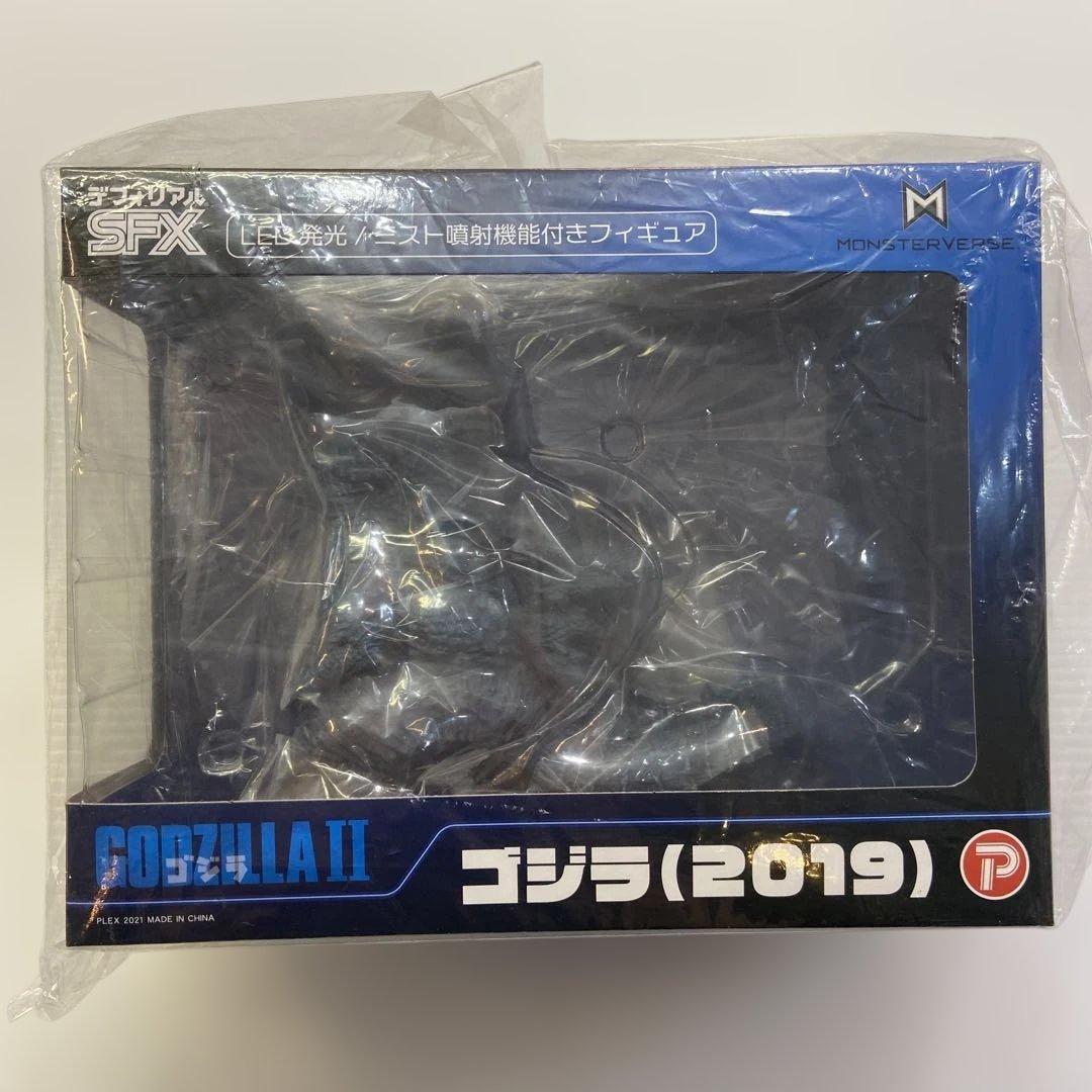 未開封品 デフォリアルSFX ゴジラ（2019） LED発光ミスト噴射 デフォリアル SFX ゴジラ 2019 LED発光 ミスト噴射機能付き - メルカリ