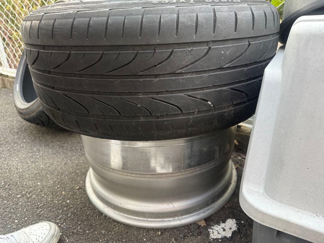 リバーサイド　9.5j 深リム　19インチ